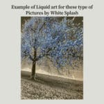 Blue Cherry Tree - Framed Wall Art - Image 5