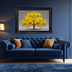 Yellow Cherry Tree - Framed Wall Art - Image 4