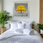 Yellow Cherry Tree - Framed Wall Art - Image 2