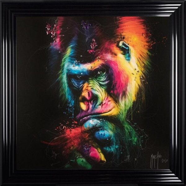 The Old Wise Framed Picture by Patrice Murciano