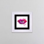 Colours of Kiss Lips Framed Picture by Patrice Murciano - Image 3