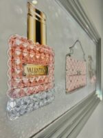 Valentino Perfume, Handbag and Shoe - Framed wall art - Image 6