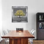 Blue Cherry Tree - Framed Wall Art - Image 3