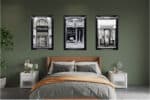 Saint Laurent Shop Front with Silver Background - Wall Art - Image 5