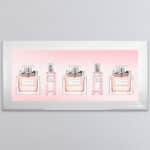 Miss Dior Perfume Bottles - Framed wall art