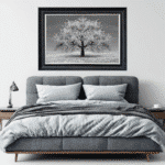 White Cherry Tree - Framed Wall Art for all Living Rooms - Image 4