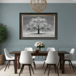 White Cherry Tree - Framed Wall Art for all Living Rooms - Image 5