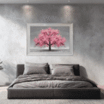 Pink Cherry Tree - Framed Wall Art - Image 5