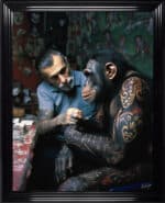 Tattooed Apprentice - Framed Animal Wall Art