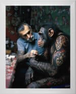 Tattooed Apprentice - Framed Animal Wall Art