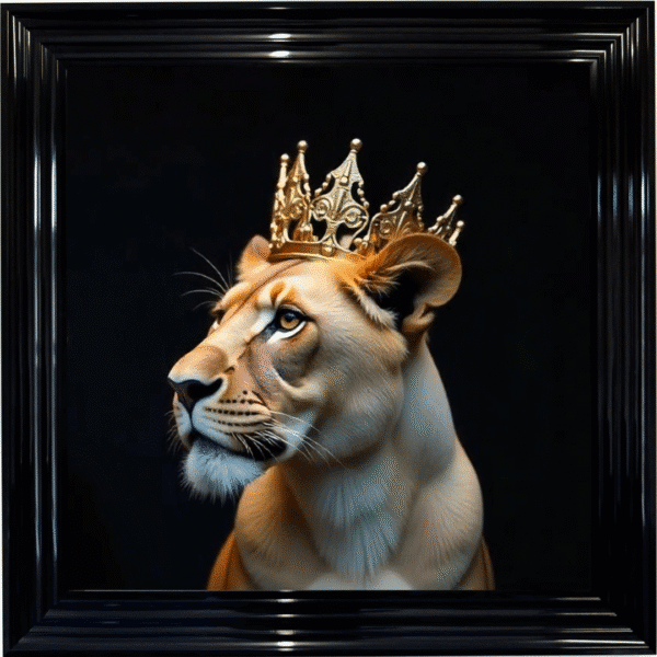 Lion Queen - Framed Picture