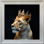 Lion Queen - Framed Picture