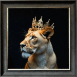 Lion Queen - Framed Picture