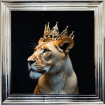 Lion Queen - Framed Picture