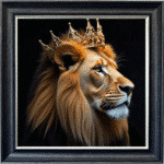 Lion King - Framed Picture