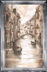 Peace and Charm of Venice - Framed Wall Art