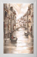 Peace and Charm of Venice - Framed Wall Art