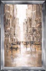 City Vibes in New York - Framed Wall Art