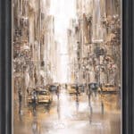 City Vibes in New York - Framed Wall Art
