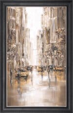 City Vibes in New York - Framed Wall Art