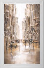City Vibes in New York - Framed Wall Art