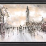 Marching in London - Framed Wall Art