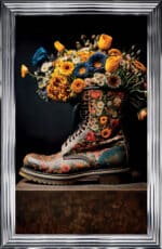 Doc Martin Floral Wall Art