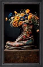 Doc Martin Floral Wall Art