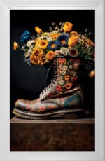 Doc Martin Floral Wall Art