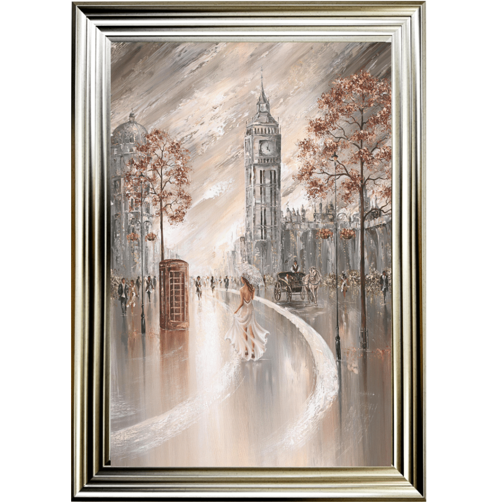 Gentle Breeze in London - Framed Wall Art