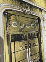Gucci Shop Front with Gold Background - Wall Art - Image 7