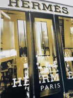 Hermes shop Front with Gold Background - Wall Art - Image 5