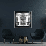 Gucci Shop Front with Silver Background - Wall Art - Image 5