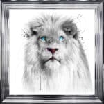 White Lion - Framed Wall Art by Patrice Murciano