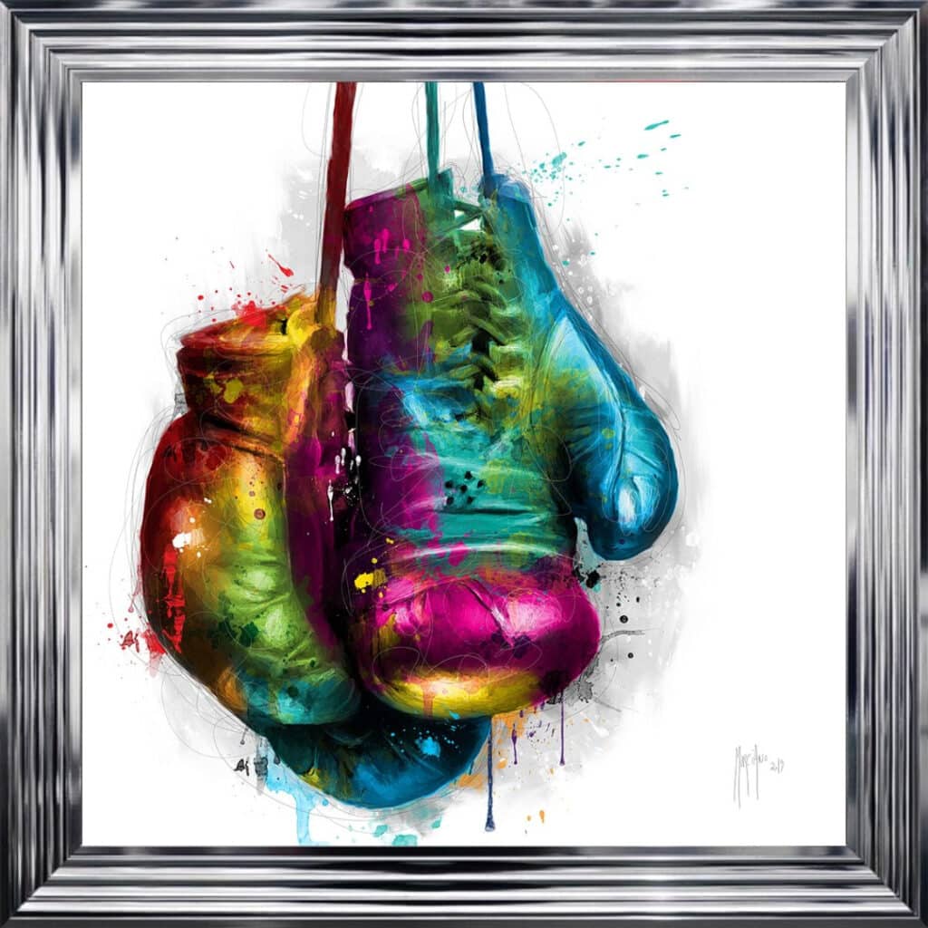 Boxing - Framed Wall Art by Patrice Murciano