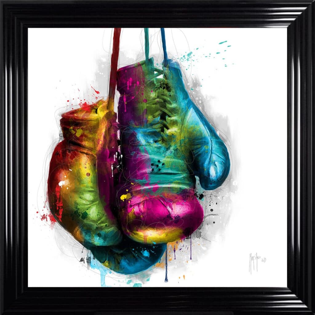 Boxing - Framed Wall Art by Patrice Murciano
