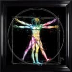 The Secret of Leonardo - Framed Wall Art by Patrice Murciano