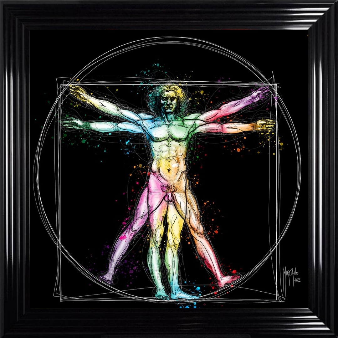 Untitled - 2023-10-12T135813.476 The Secret of Leonardo - Framed Wall Art by Patrice Murciano