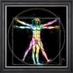 The Secret of Leonardo - Framed Wall Art by Patrice Murciano