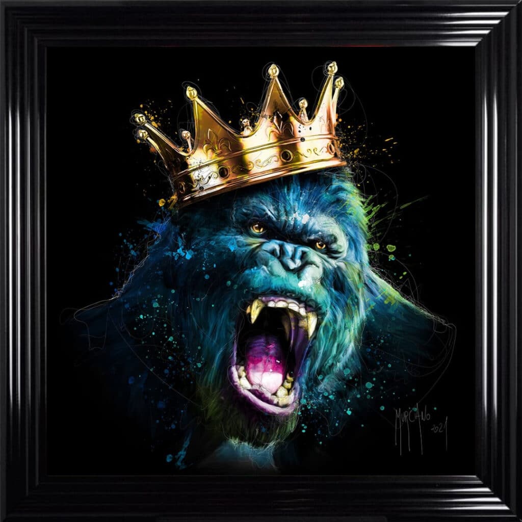 King Kong - Framed Wall Art by Patrice Murciano