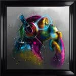 Meta Monkey - Framed Wall Art by Patrice Murciano
