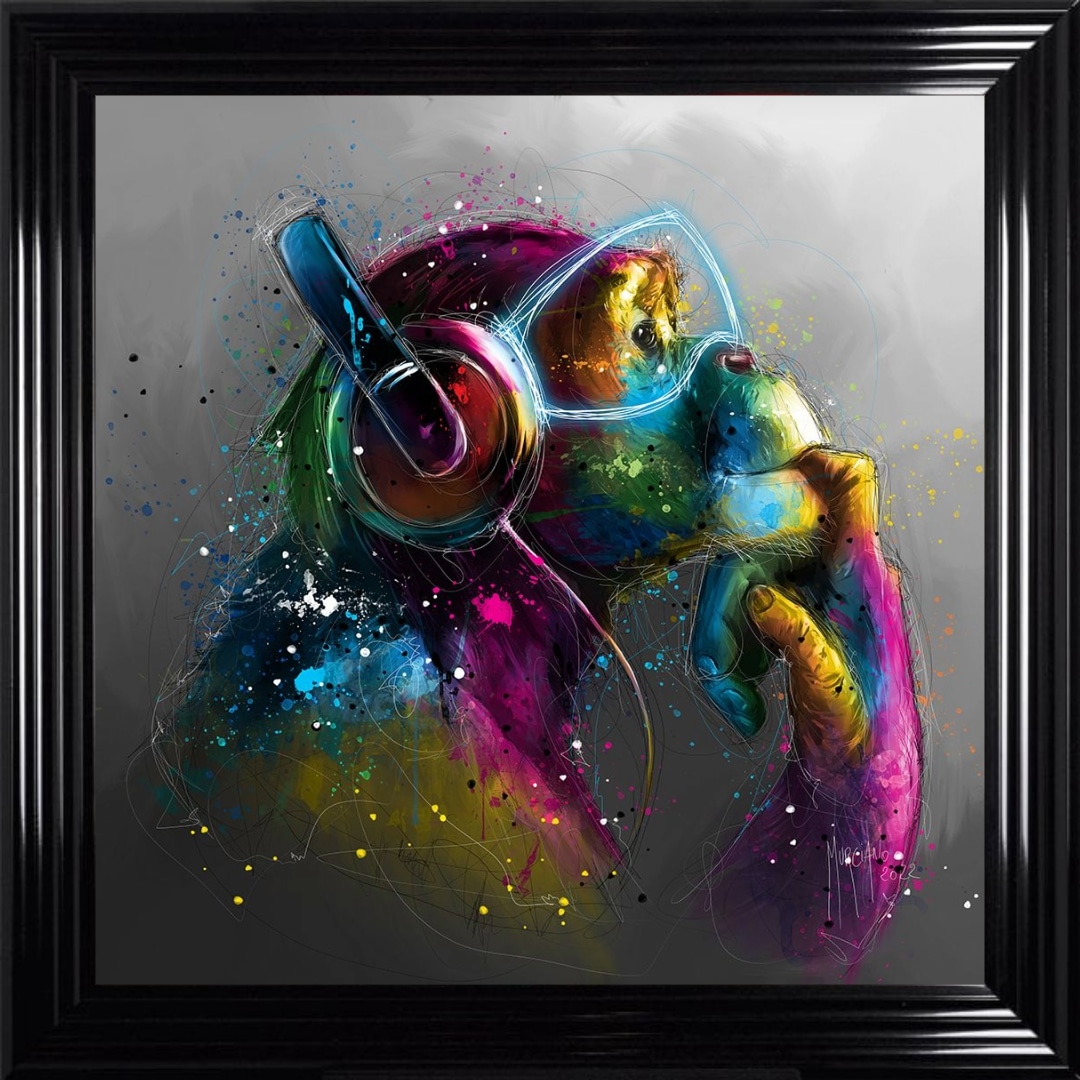 Untitled - 2023-10-15T193929.052 Meta Monkey - Framed Wall Art by Patrice Murciano