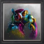Meta Monkey - Framed Wall Art by Patrice Murciano