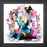 Alice in Wonderland - Framed Wall Art by Patrice Murciano