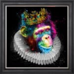 Monking - Framed Wall Art by Patrice Murciano