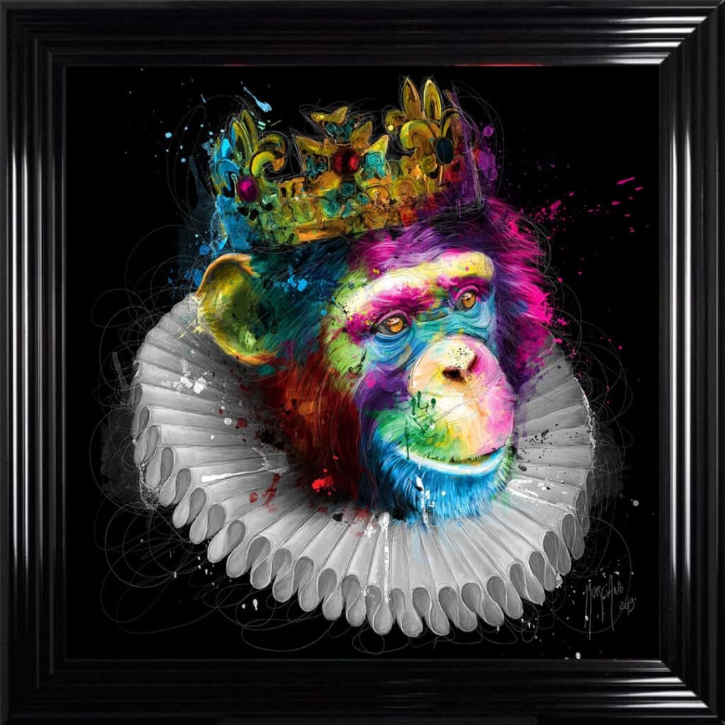 Monking - Framed Wall Art by Patrice Murciano