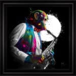 Fly Me To The Moon - Framed Wall Art by Patrice Murciano