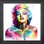 Marilyn - Framed Wall Art by Patrice Murciano