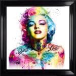Marilyn - Framed Wall Art by Patrice Murciano