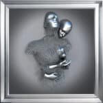 Chained Lovers - Framed Wall Art
